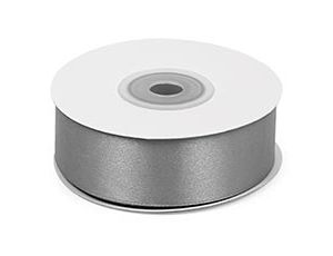 1509-2744 Лента атлас 25мм*22,5м 3170 т.серый