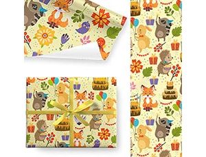 1509-2794 Бумага Улыбки и сказки 100х70см