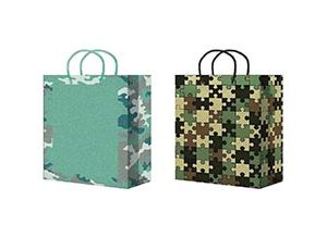 1509-2809 Пакет бум Пазл камуфляж микс 18х23см