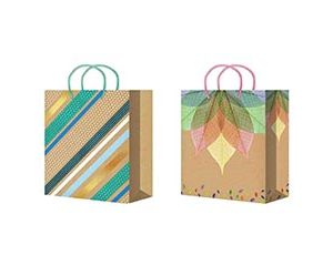 1509-2815 Пакет бум Папоротник крафт микс 33х45см