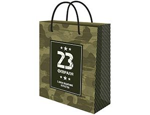 1509-2848 Пакет бум Праздник милитари 26х33см