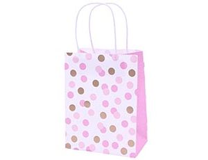 1509-2857 Пакет бум Круги розовые 20х15х10см 4шт/Q