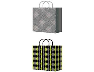 1509-2941 Пакет бум Клетка Волна микс 25х25см