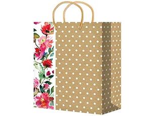 1509-2943 Пакет бум Шиповник крафт микс 18х23см