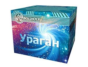 1510-0130 Батарея салютов Ураган 36 залпов 40сек