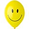 1103-2316 Шар с рисунком 14" Улыбка желтый