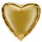 1204-1546 Ф Б/РИС 18" СЕРДЦЕ Металлик Light Gold