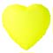 1204-1556 К Б/РИС СЕРДЦЕ 18" Неон Yellow