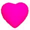 1204-1559 К Б/РИС СЕРДЦЕ 18" Неон Fuchsia