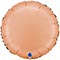 1204-1672 Г Б/РИС КРУГ 18" Сатин Peach