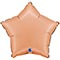 1204-1679 Г Б/РИС ЗВЕЗДА 18" Сатин Peach