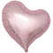 1204-1695 Т Б/РИС СЕРДЦЕ ИЗГИБ 18" Met Light Pink