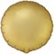 1204-1752 К Б/РИС КРУГ 18" Сатин Gold Sateen