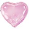 1204-1754 К Б/РИС СЕРДЦЕ 18" Пастель Pink