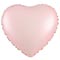 1204-1761 К Б/РИС СЕРДЦЕ 18" Пастель Пыльная роза