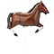 1206-1706 Г М/ФИГУРА Лошадь темно-коричневая