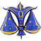 1207-1994 Г Зодиак Весы синий