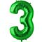 1207-2692 Г ЦИФРА 3  40" Green