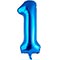 1207-2966 К ЦИФРА 1  40" Blue