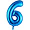 1207-2971 К ЦИФРА 6  40" Blue
