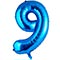 1207-2974 К ЦИФРА 9  40" Blue