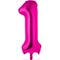 1207-2976 К ЦИФРА 1  40" Fuchsia