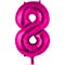 1207-2983 К ЦИФРА 8  40" Fuchsia