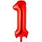 1207-2986 К ЦИФРА 1  40" Red