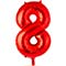 1207-2993 К ЦИФРА 8  40" Red