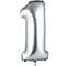 1207-3199 Г ЦИФРА 1  26" Silver