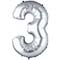 1207-3201 Г ЦИФРА 3  26" Silver