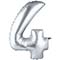 1207-3202 Г ЦИФРА 4  26" Silver