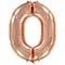 1207-3248 Ф ЦИФРА 0  40" Rose Gold