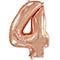 1207-3252 Ф ЦИФРА 4  40" Rose Gold