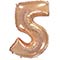 1207-3253 Ф ЦИФРА 5  40" Rose Gold
