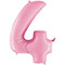 1207-3331 Г ЦИФРА 4  40" Пастель Pink