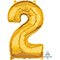 1207-3524 А ЦИФРА 2 26" Gold
