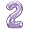 1207-3719 Р ЦИФРА 2  40" Пастель Lavender