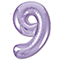1207-3727 Р ЦИФРА 9  40" Пастель Lavender