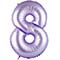 1207-5749 Г ЦИФРА 8  40" Сатин Lilac