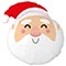 1207-5800 Ф ФИГУРА Голова Санты