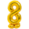 1207-5913 К ЦИФРА 8 65" Gold на подставке Макси
