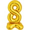 1207-5923 К ЦИФРА 8 50" Gold на подставке
