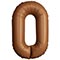 1207-6043 Ф ЦИФРА 0  40" SLIM Choco Brown