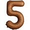 1207-6048 Ф ЦИФРА 5  40" SLIM Choco Brown