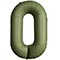 1207-6091 Ф ЦИФРА 0  40" SLIM Olive Green