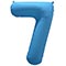 1207-6139 К ЦИФРА 7 40" Неон Blue