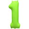 1207-6143 К ЦИФРА 1 40" Неон Green