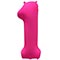 1207-6153 К ЦИФРА 1 40" Неон Pink