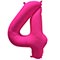 1207-6156 К ЦИФРА 4 40" Неон Pink
